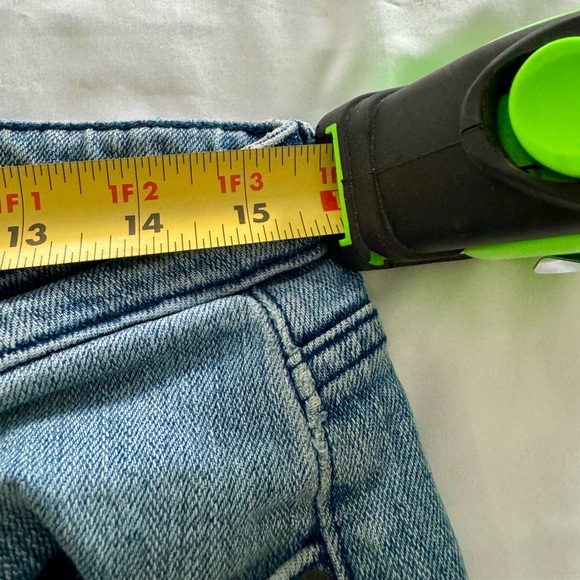 American Eagle Outfitters Low Rise Straight Light Blue Flare Jeans Size 10 - Picture 6 of 15